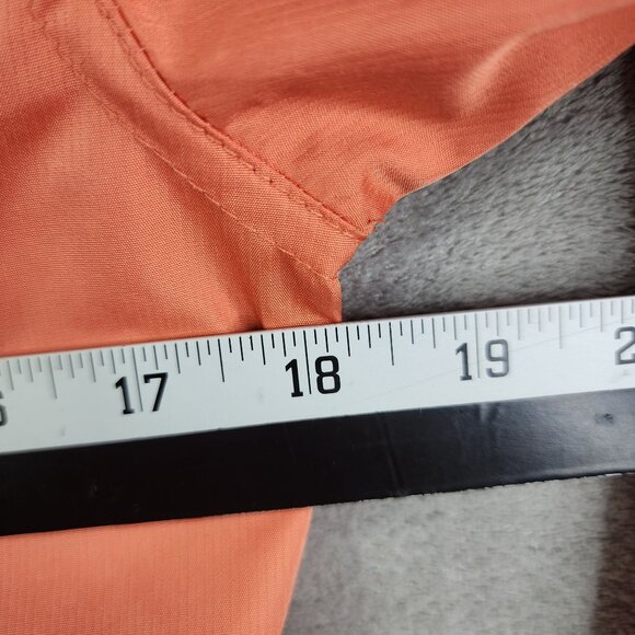 Womens Hurley Double Breasted Coral Jacket w/ Removable Gray Hood Button Front S - Picture 10 of 14